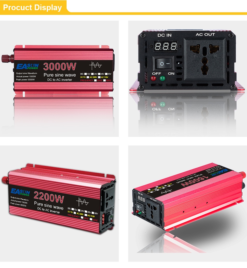 Měnič na 230V do karavanu 2200W - 4