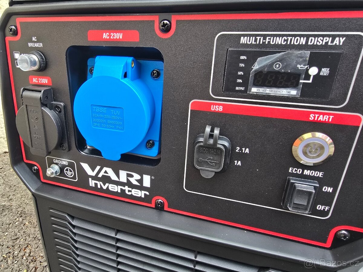 Elektrocentrála VARI ECV 5500W PROFI - 4