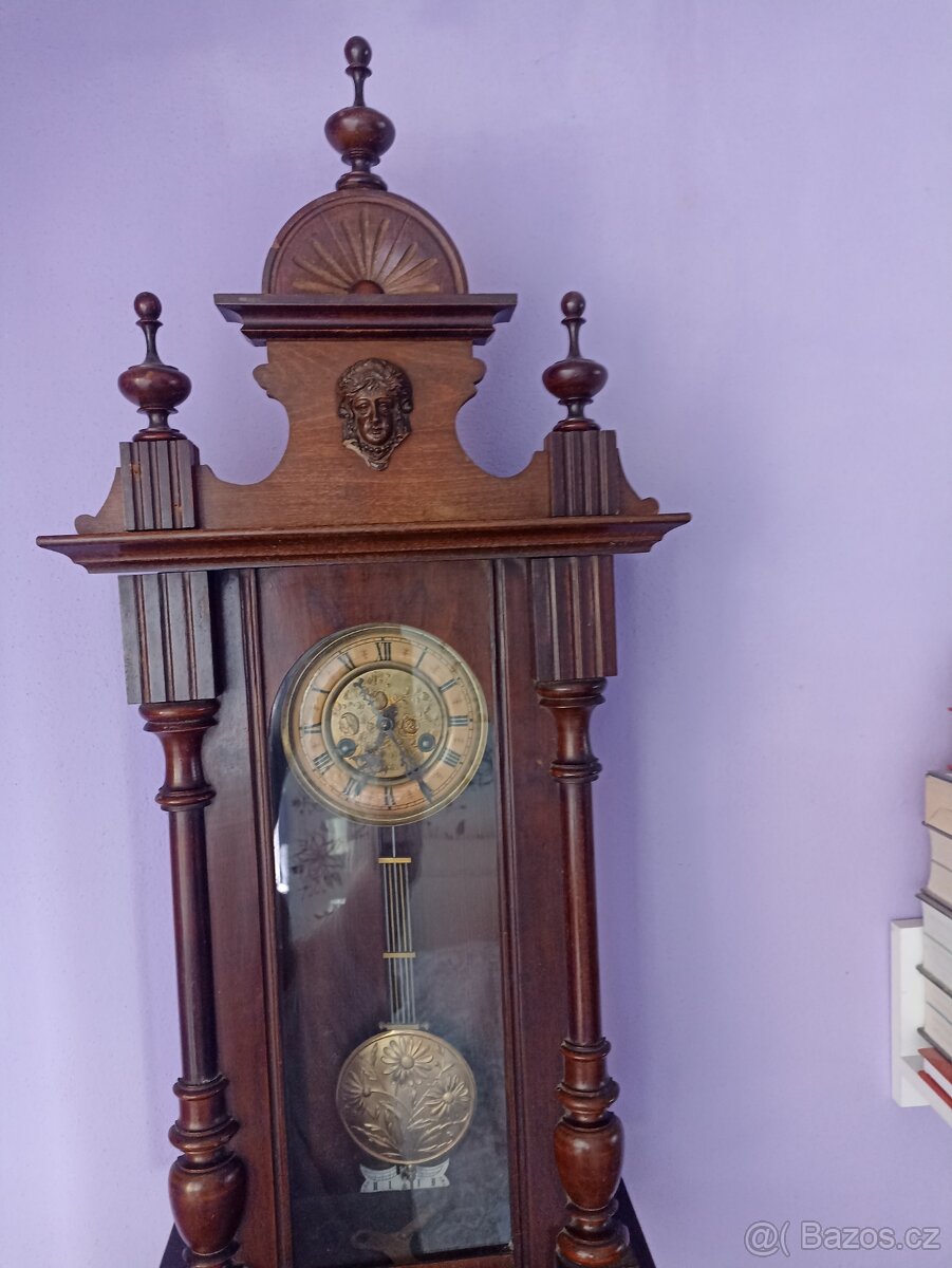 Starožitné nástěnné hodiny - 4
