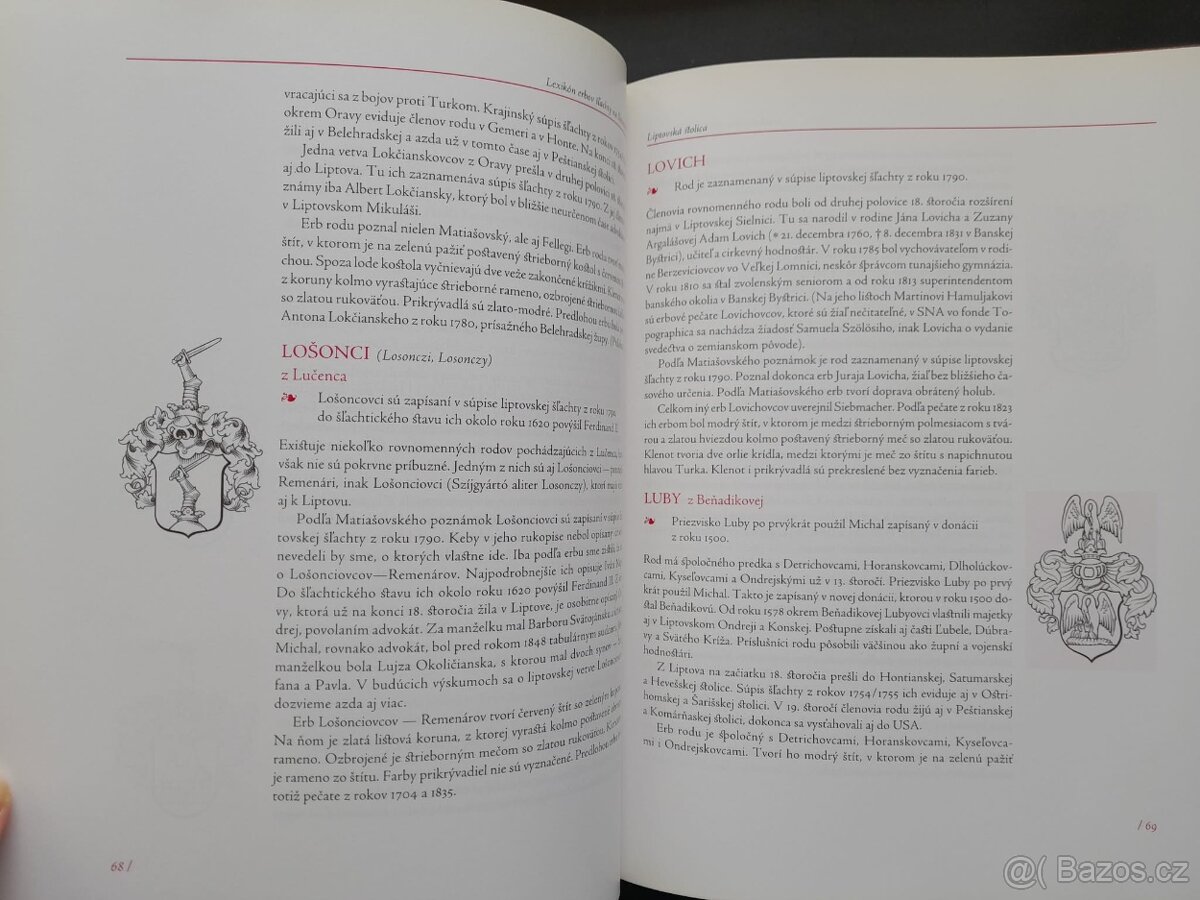 Lexikón erbov šľachty na Slovensku II. - Liptovská stolica - 4