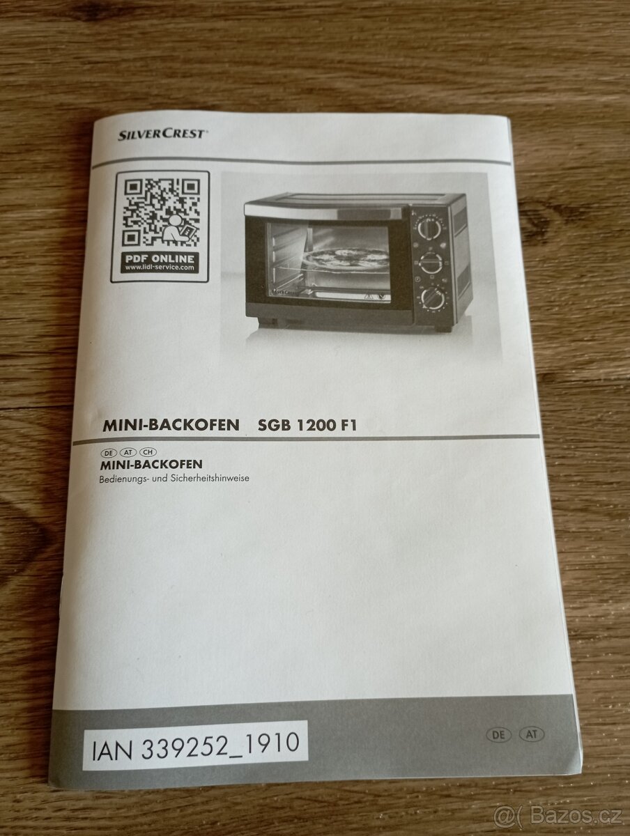 Prodám mini troubu -nová - 4