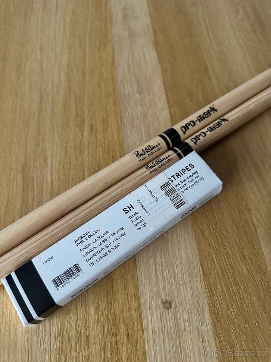 Uplně nové Pro Mark TXPCW Phil Collins paličky - 4