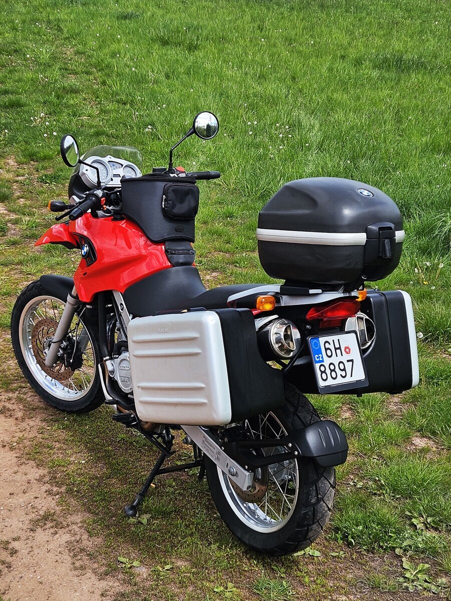 BMW F 650 GS + kufry TOP stav