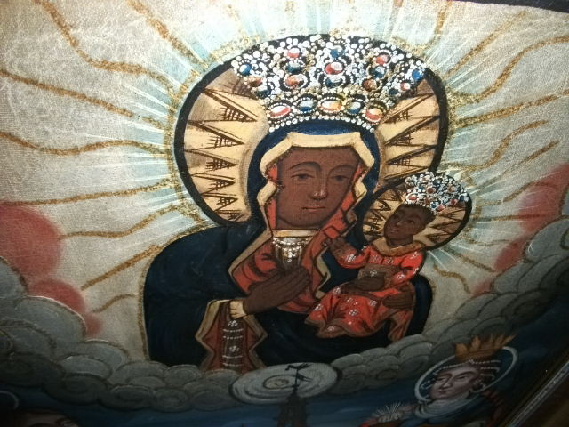 Barokní obraz Černé madony - 4