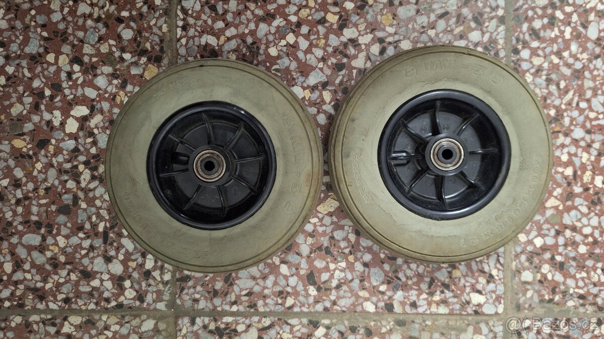 Pneu, plášte, duše na invalidní vozík - 4