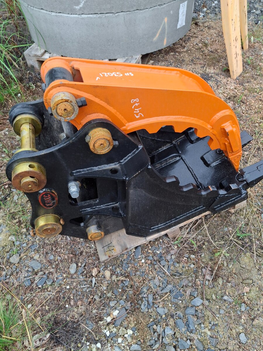 Lopata - lžíce na minibagr s přidržovačem - 4