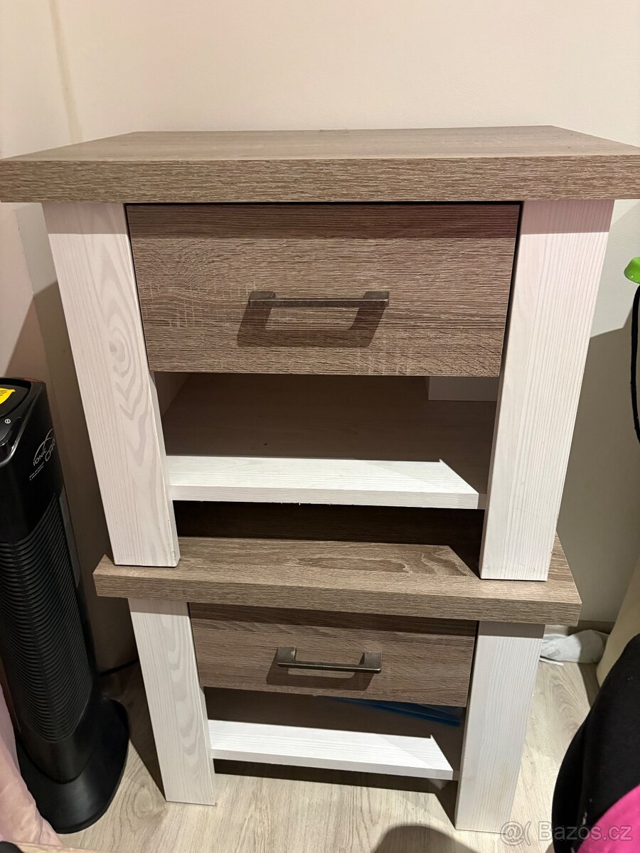 Noční stolky Parvati 2 ks - 4