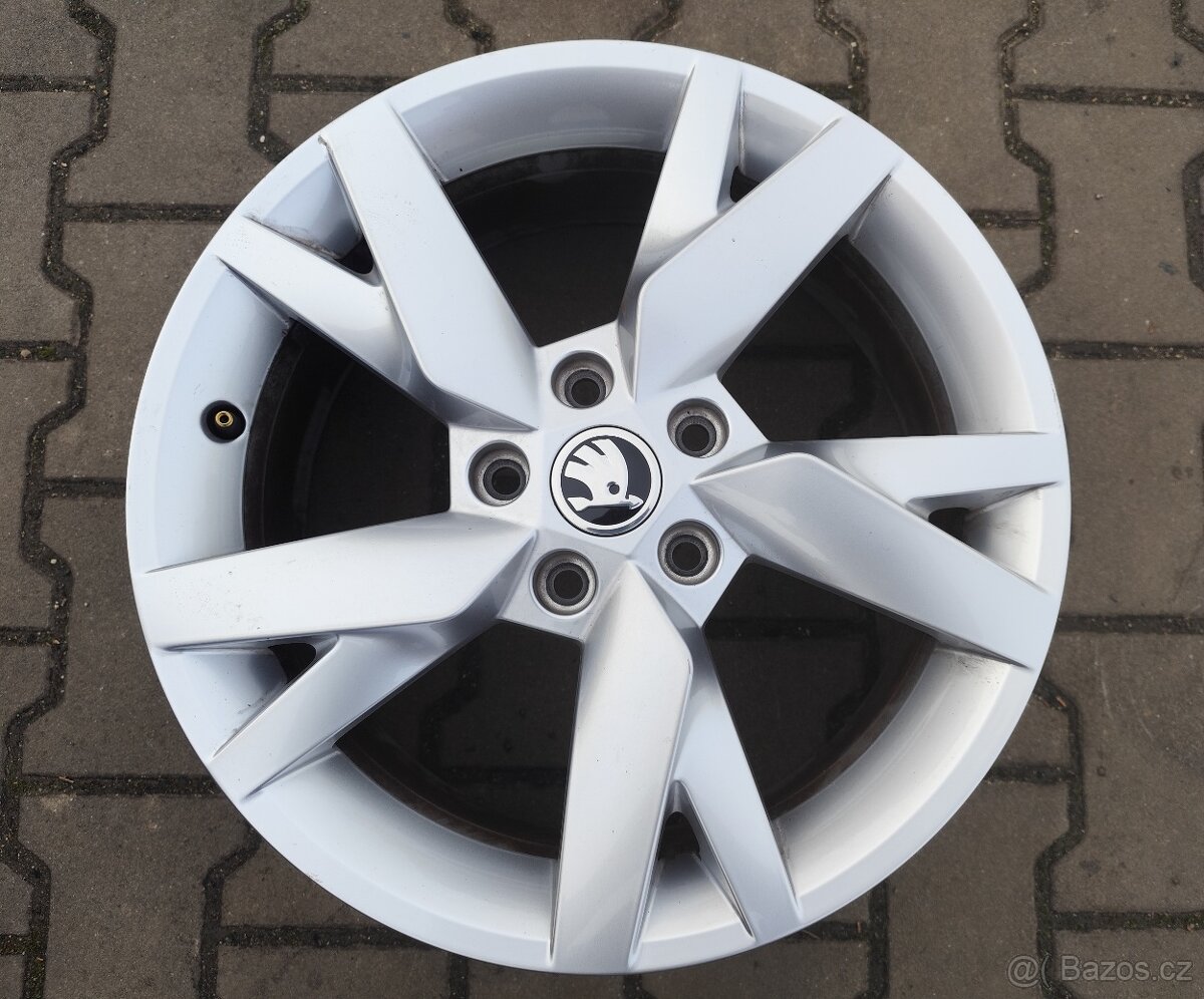 Alu kola originál Škoda Octavia IV 5x112 R17 Lyra - 4
