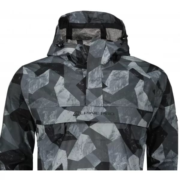 Pánská lyžařská bunda ALPINE PRO AXAT MJCX460 ŠEDÁ vel. XL - 4