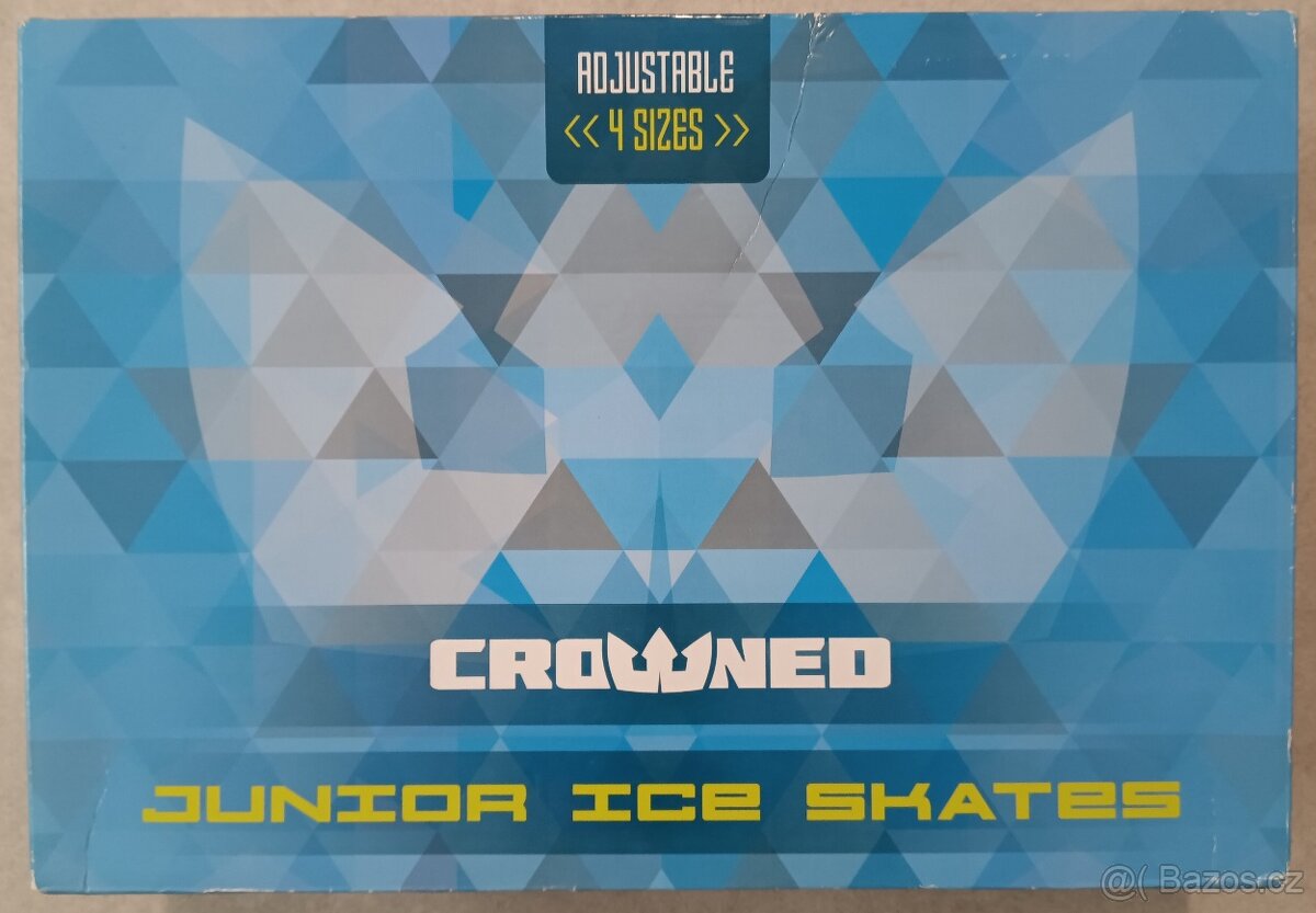 Chlapecké lední brusle - nastavitelná velikost (35 - 38) - 4