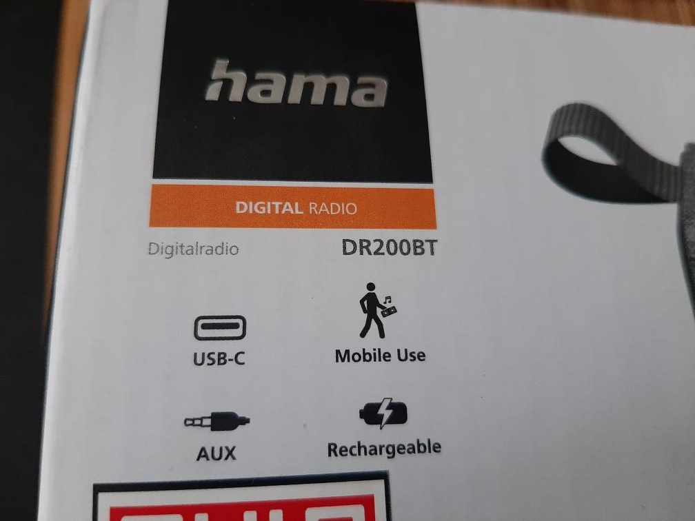 Hama DR200BT digitální rádio DAB, DAB+, FM, LCD displej - 4