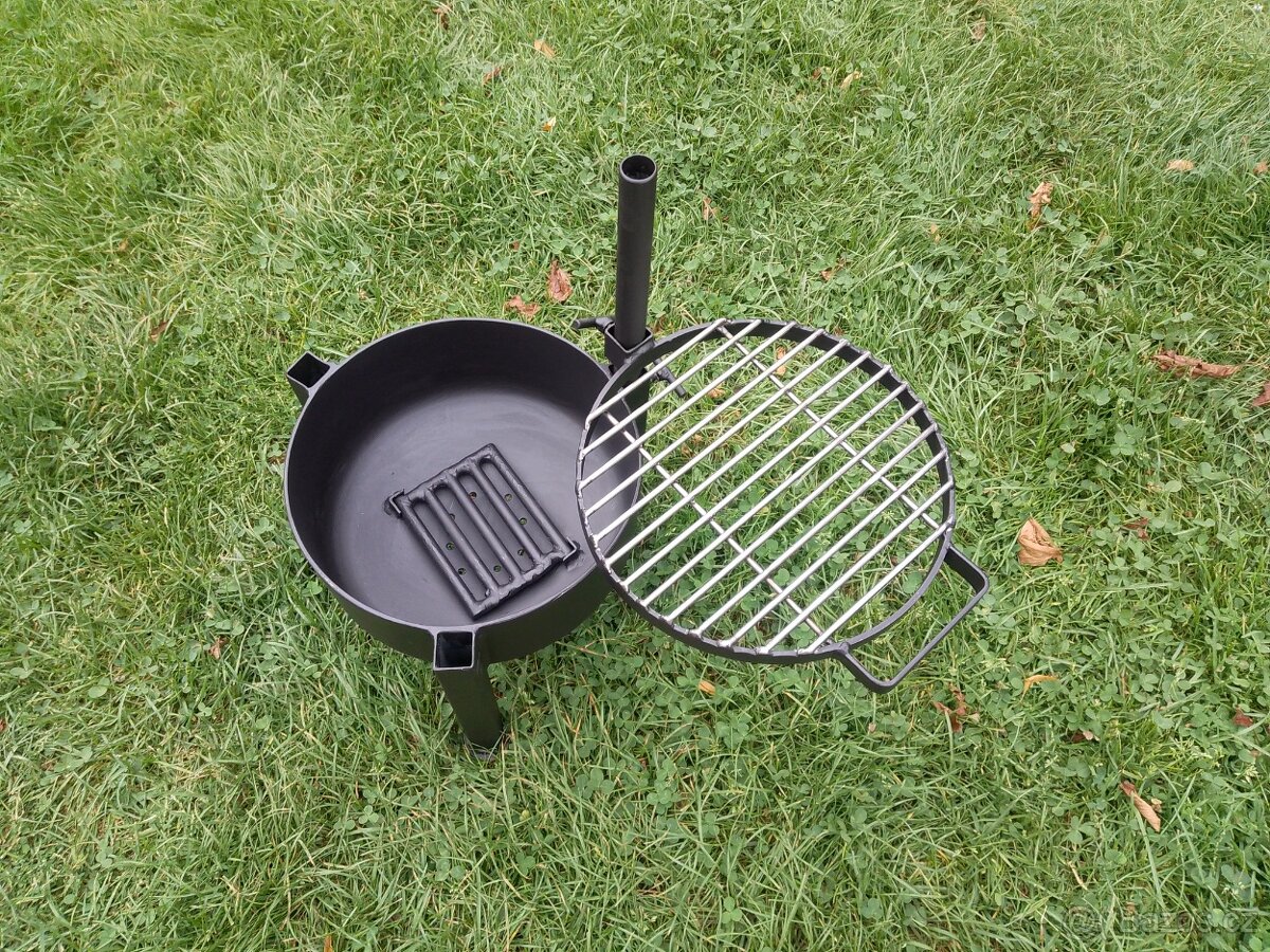 Přenosné ohniště gril - 4