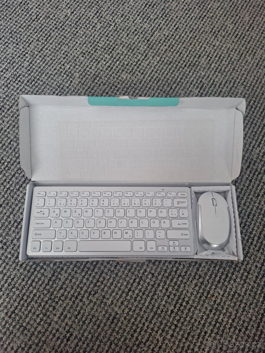 Bezdrátová klávesnice + myš (nepoužité) - 4