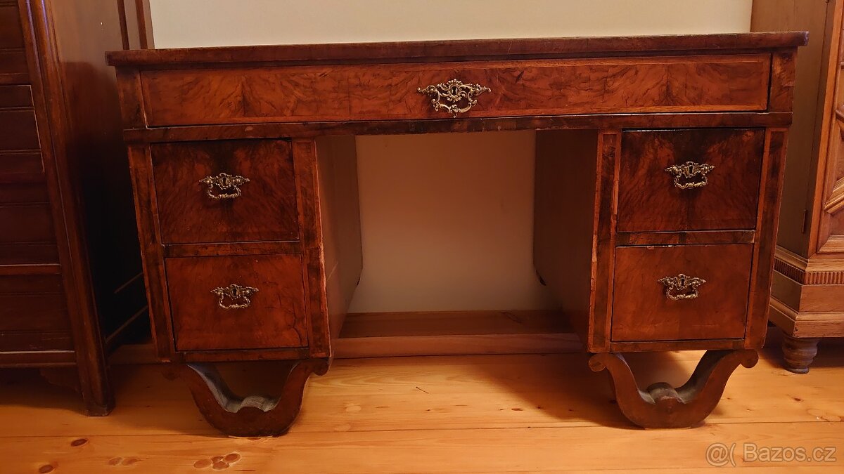 Starožitný psací stůl - 4