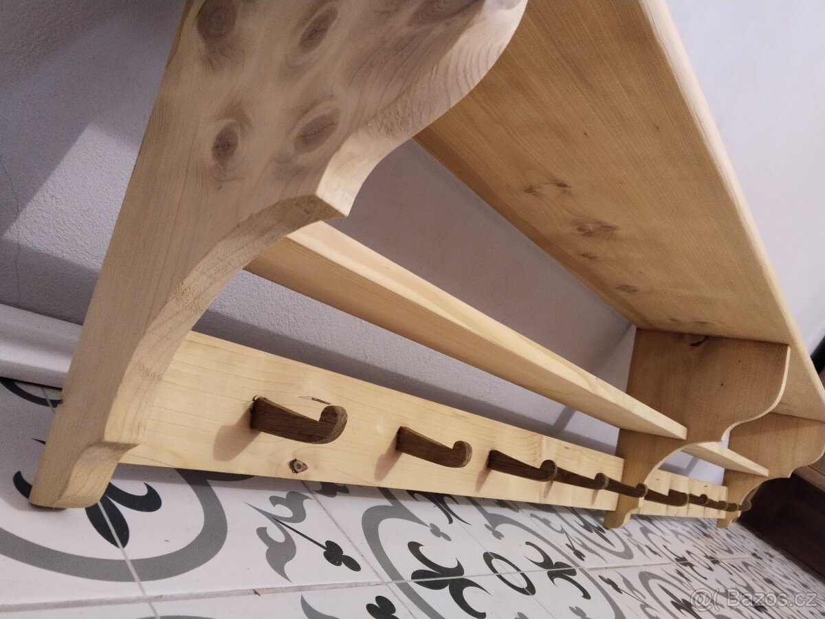 Velká, selská police, polička - 4