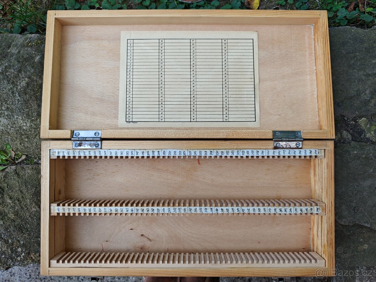 Dřevěná krabička na diapozitivy - 4