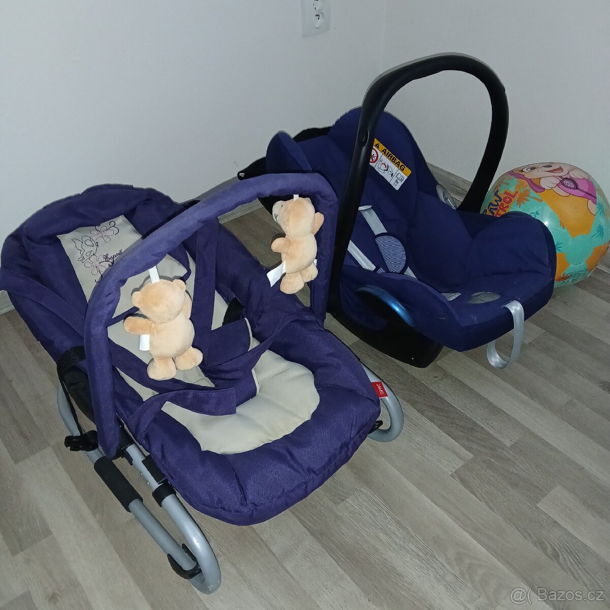 Přebalovací pult, kočárek. houpátko... - 4