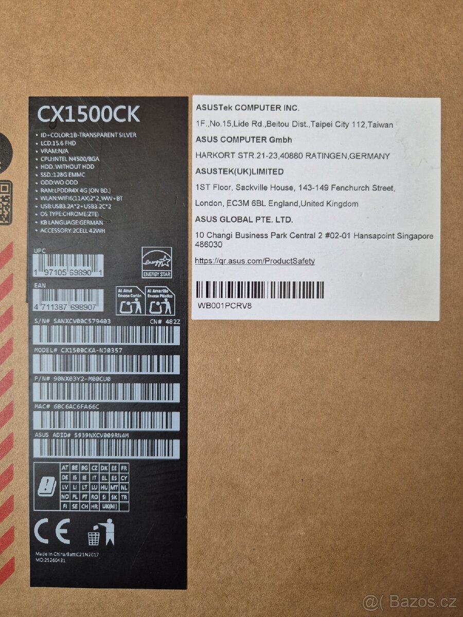 Asus Chromebook CX1500CK - 4