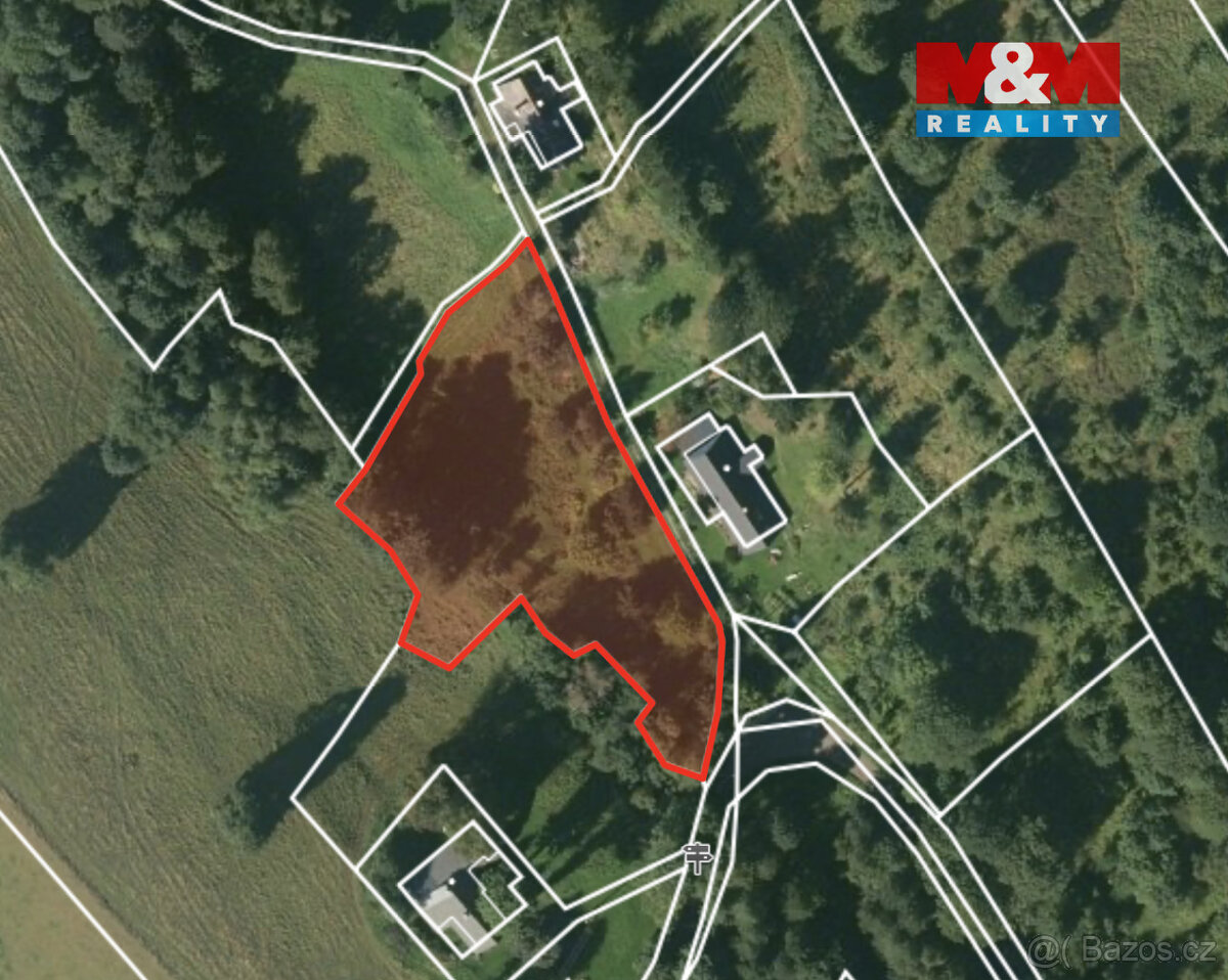 Prodej zahrady, 1039 m², Bernartice - 4