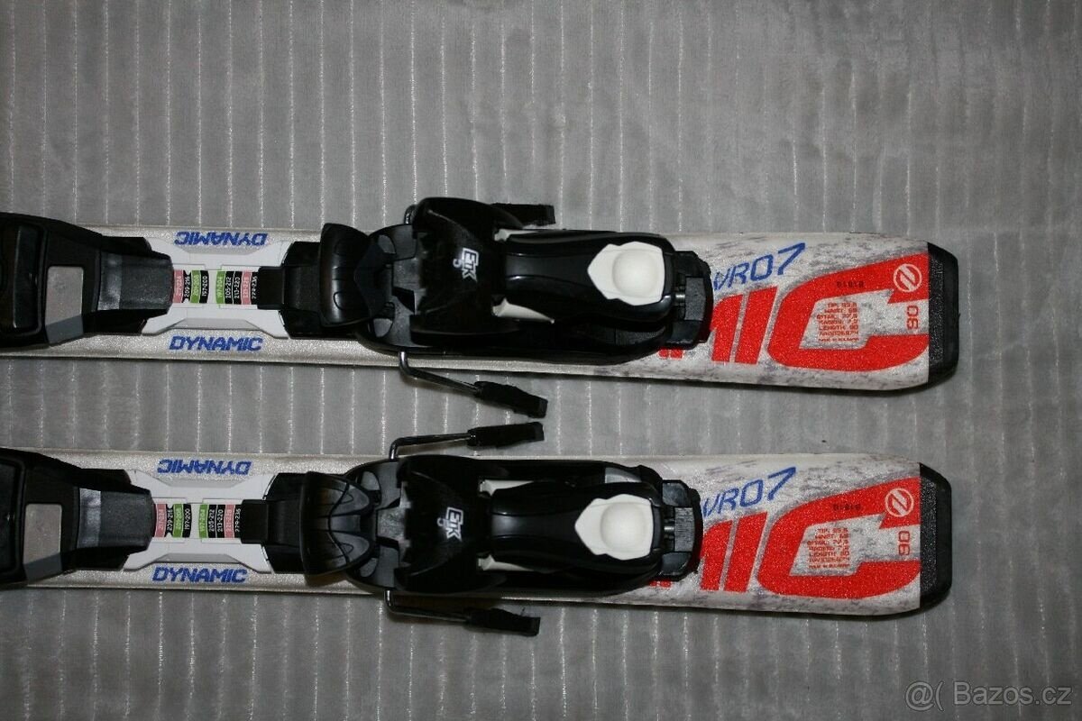 detské lyže dynamic 90 cm , lyžaky - 4