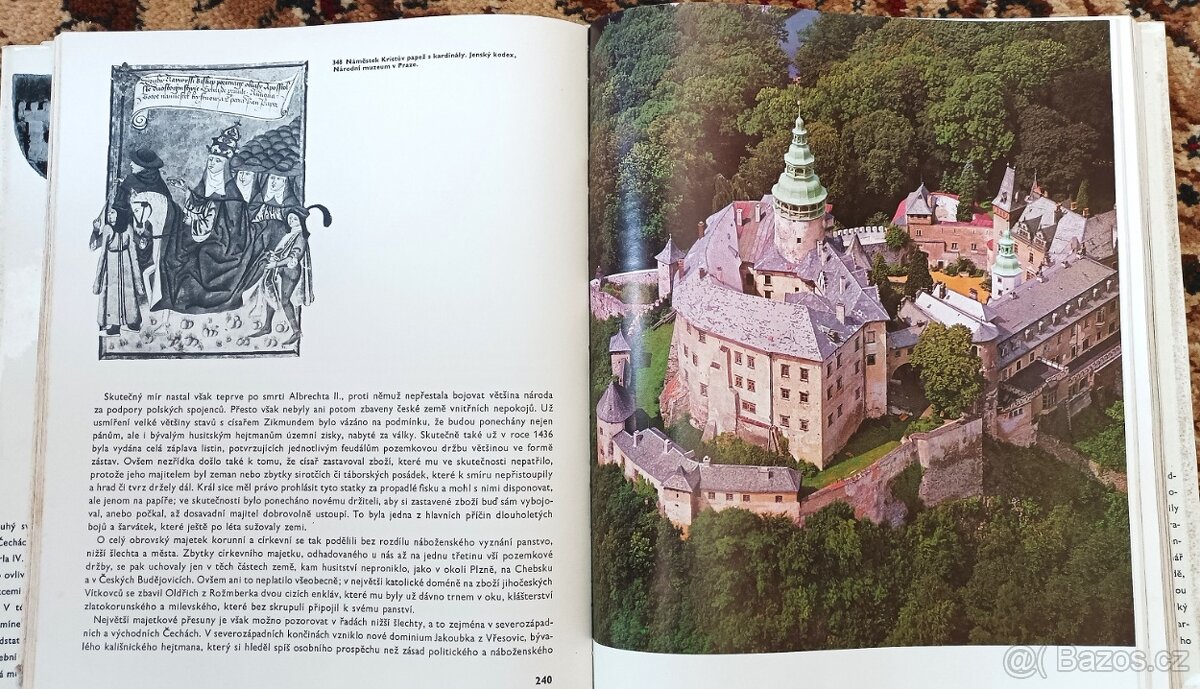 České hrady - 1.+2. díl - monumentální kniha - 990 stran - 4