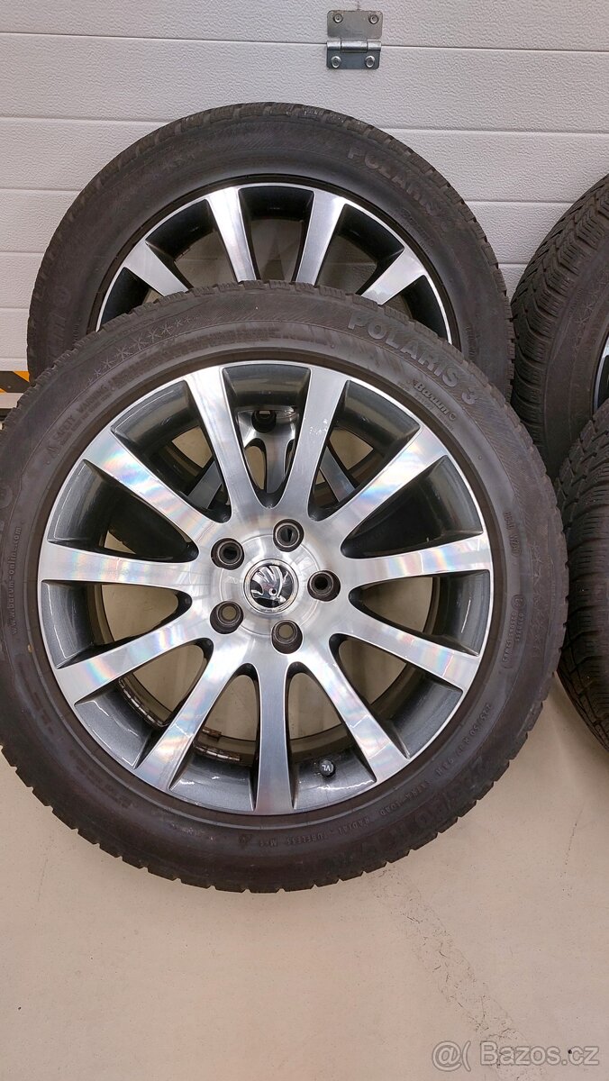 Alu kola Škoda R17 5X112 ZIMNÍ PNEU 225/50 R17 ANNAPURNA - 4