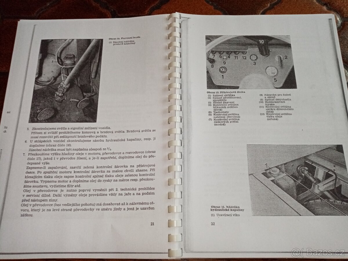 Příručka k údržbě Multicar M22 - 4