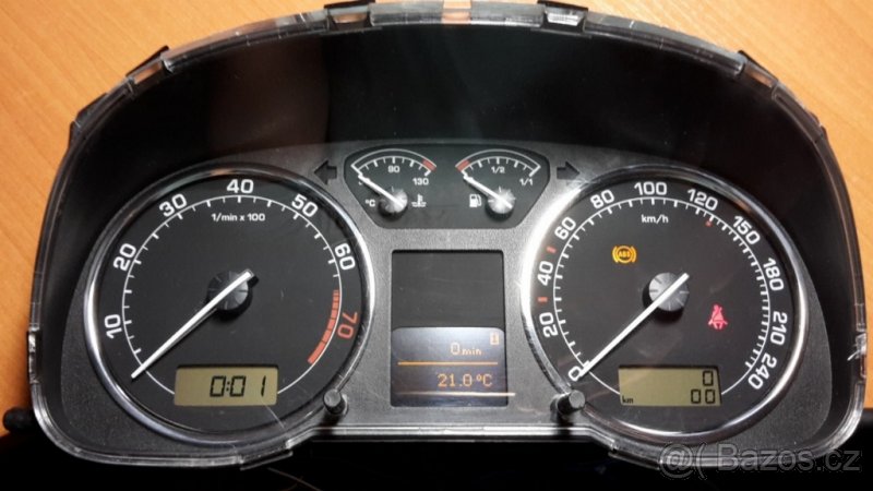 Budíky Octavia 1 polodot L&K, 1U0920821B, CAN, STAGING - 4