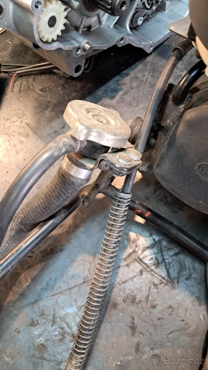 Yamaha TDR 125 belgarda světla budíky lešení - 4