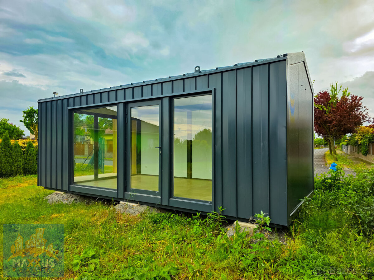 Modulový prefabrikovaný zateplený domek se sedlovou střechou - 4