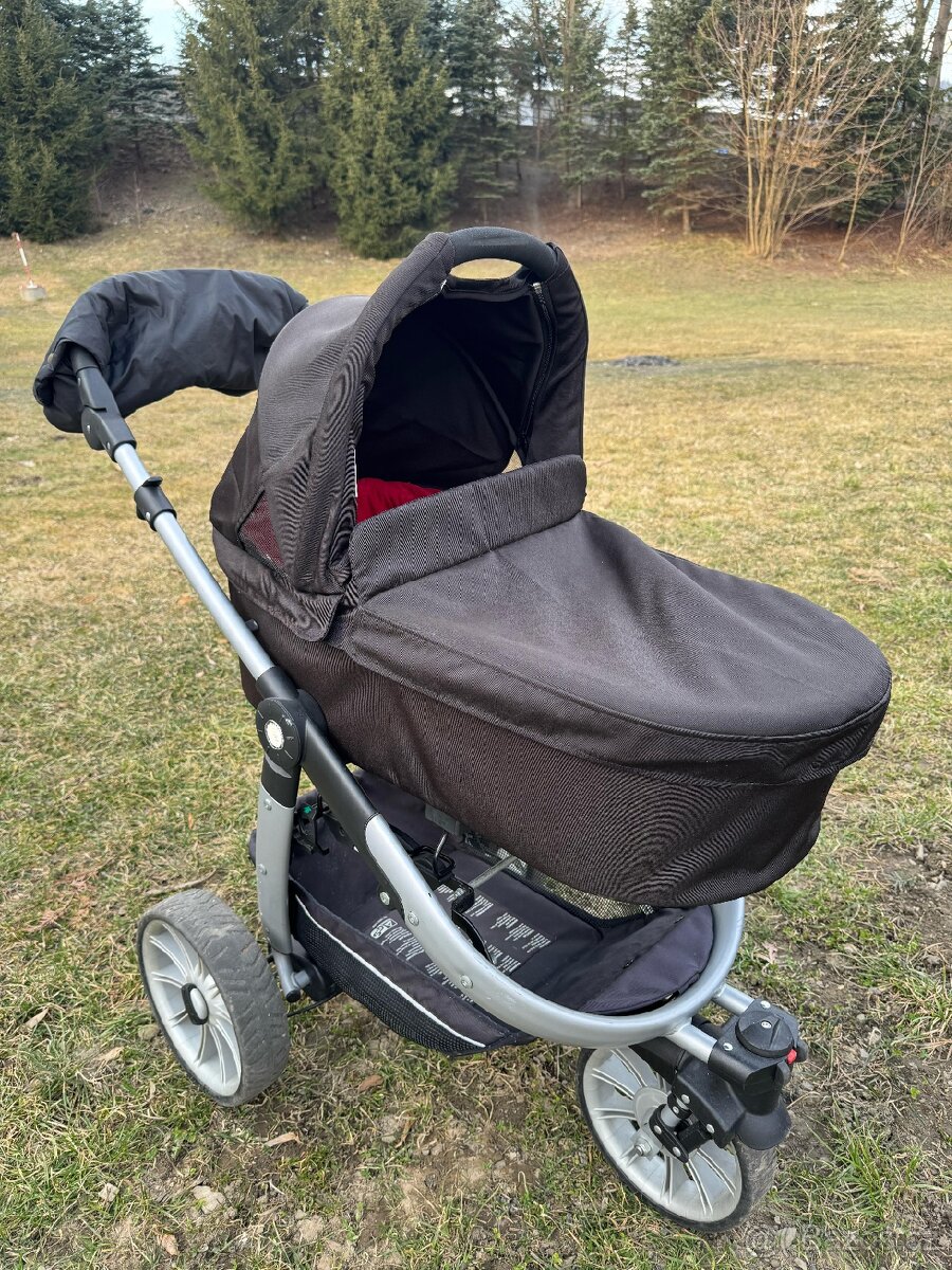 Kočarek sportovní dvojkombince Teutonia Spirit S3 - 4