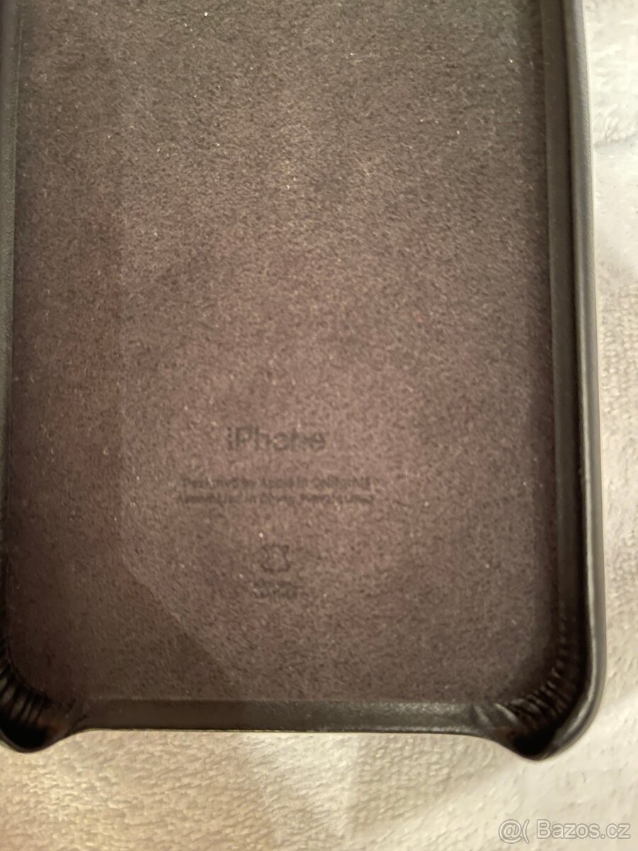 Apple iPhone 8 Plus/7 Plus Kožený kryt černý - 4
