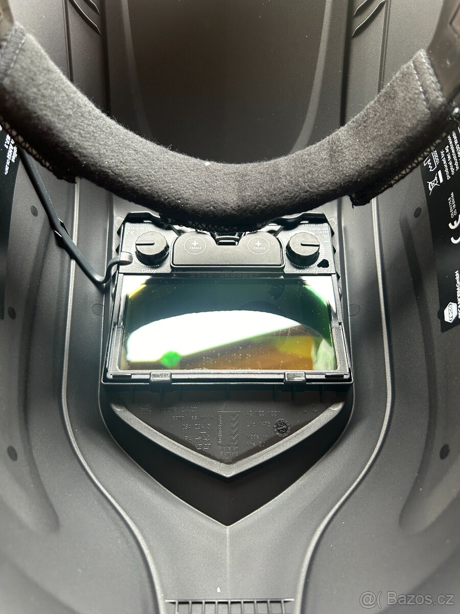 Svařovací helma Optrel p550 zelená/černá - 4