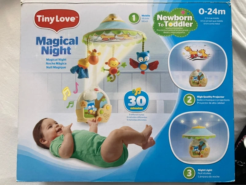 Kolotoč nad postýlku Magical Night 3v1 - 4