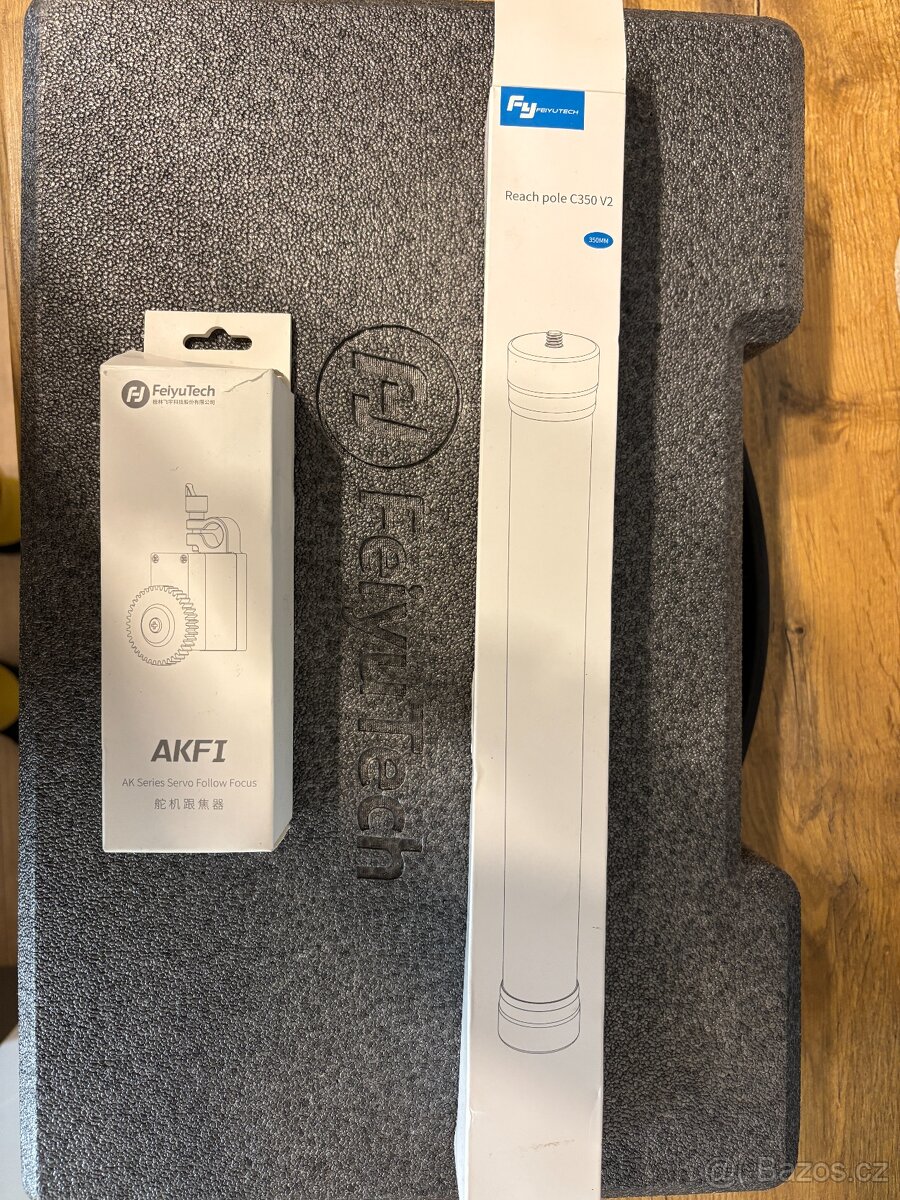 FEIYU TECH AK 2000 stabilizátor + Follow Focus + karb. tyč - 4