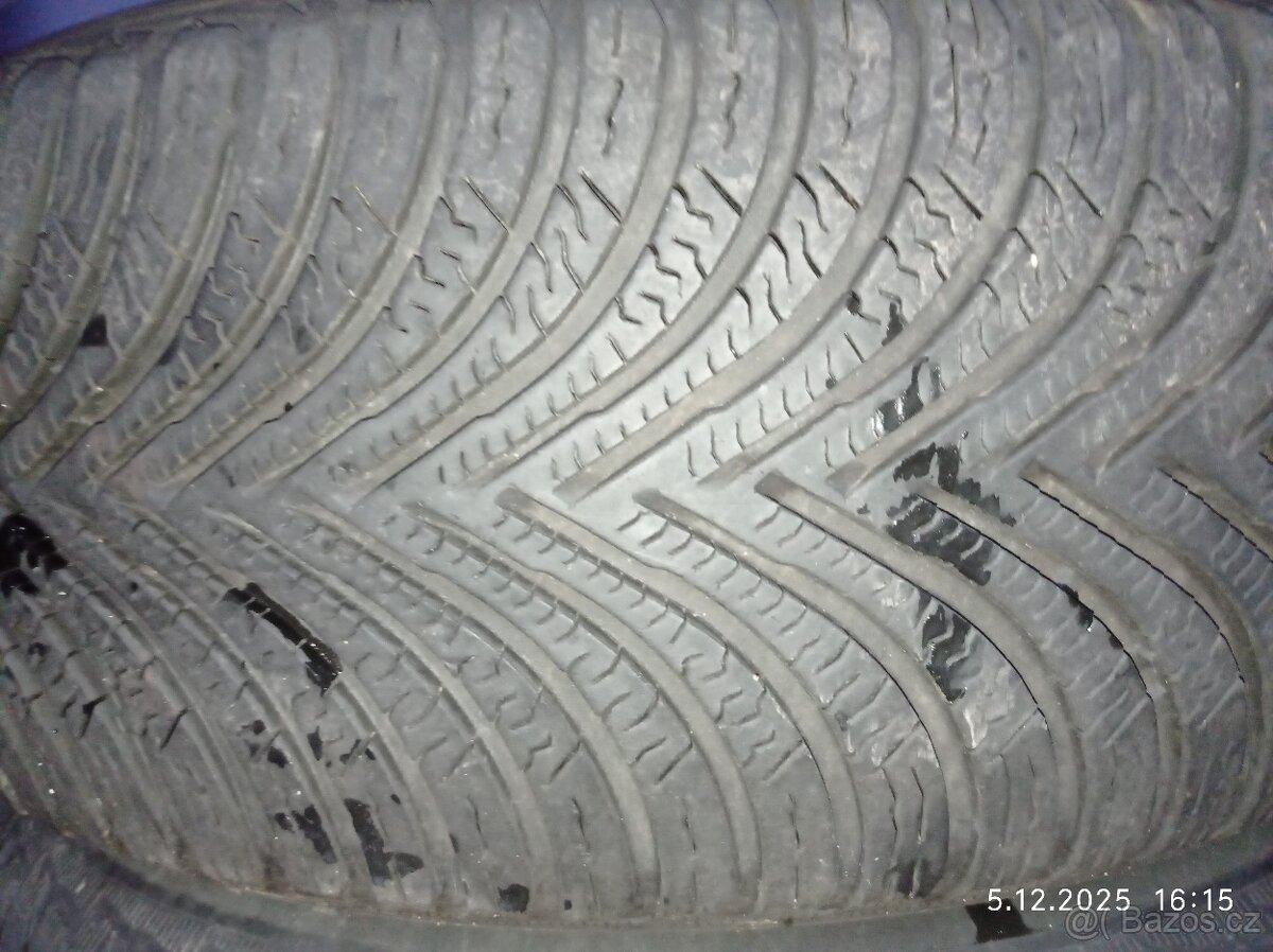 Kompletní ZIMNI 16" al kola ORIGINAL AUDI A4, A6 - 4