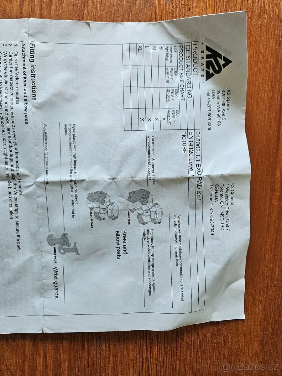 SKATEBOARD, BRUSLE - CHRÁNIČE KLOUBŮ - 4