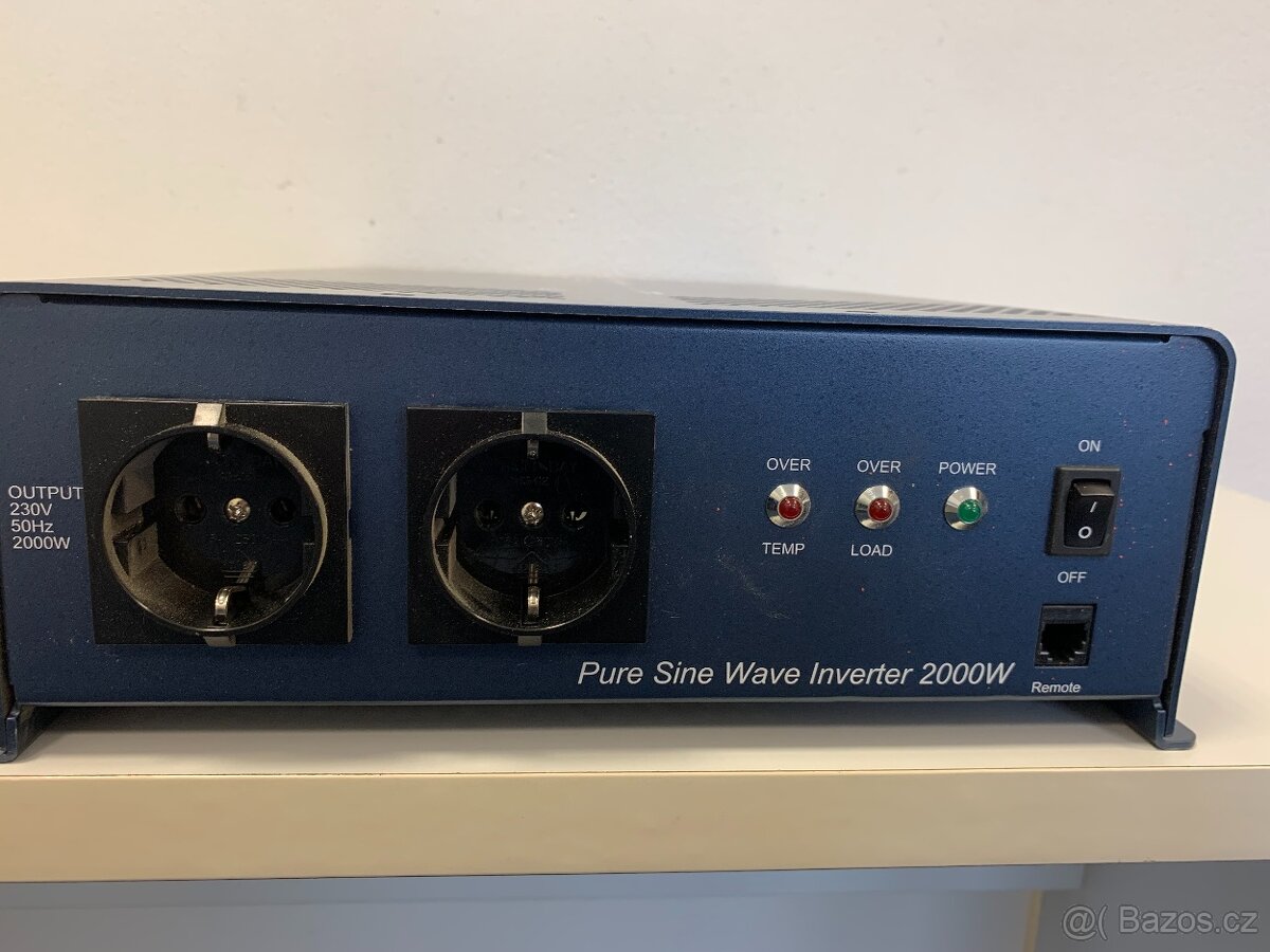 Špičkový měnič napětí HQ 12V/2000W - 4