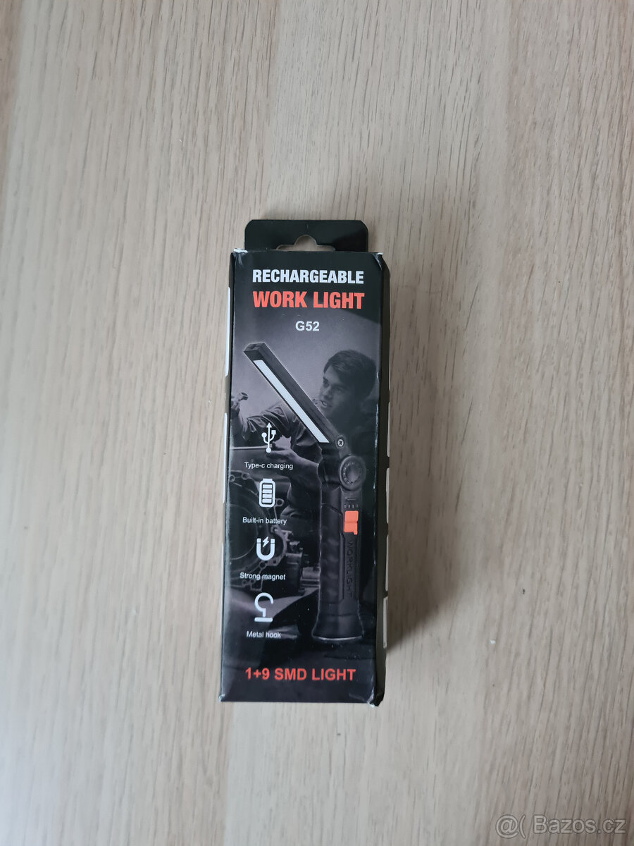 Led lampa s magnetem nová - 4