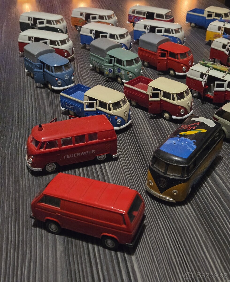 Welly, 1:43, Volkswagen bus - 4