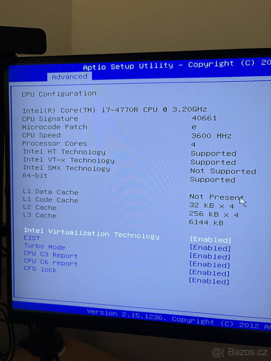 Mini počítač Gigabyte BXi7-4770R - 4