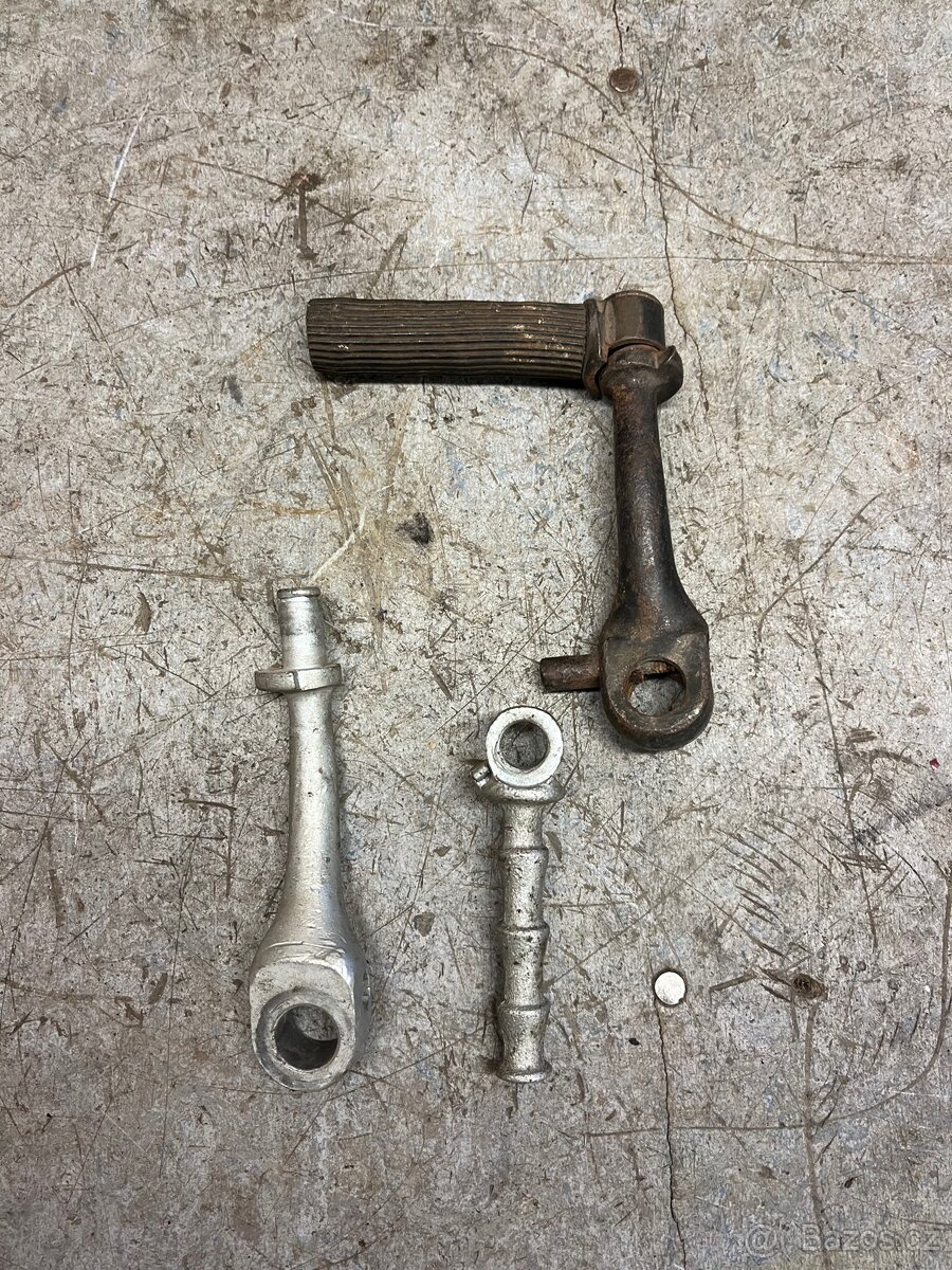 Startovací páky Jawa pionýr/mustang - 4