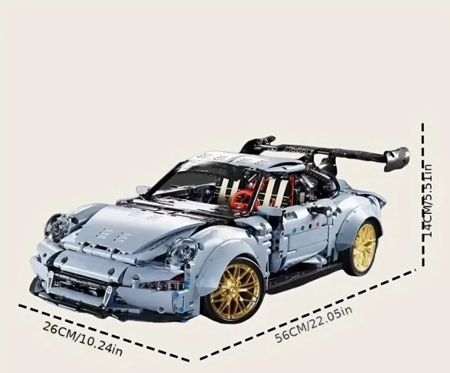 Porsche 911 model 1:14- LEGO kompatibilní - 4