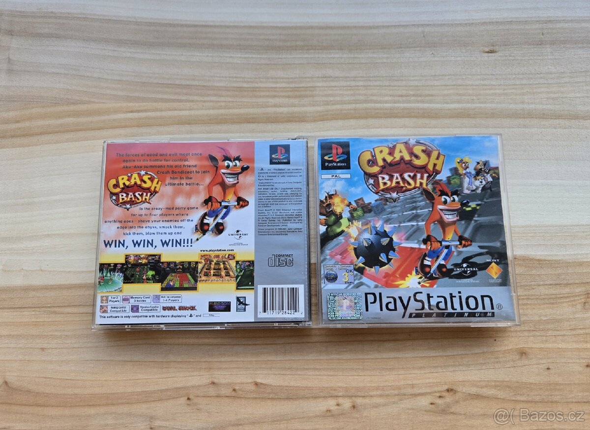 Ps1 hra Crash Bash Platinum - 4
