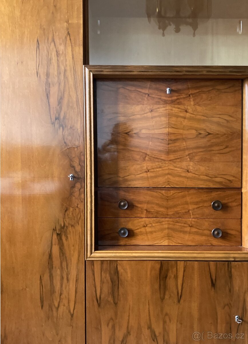 Sekretář s vitrínami (50. léta) - 4