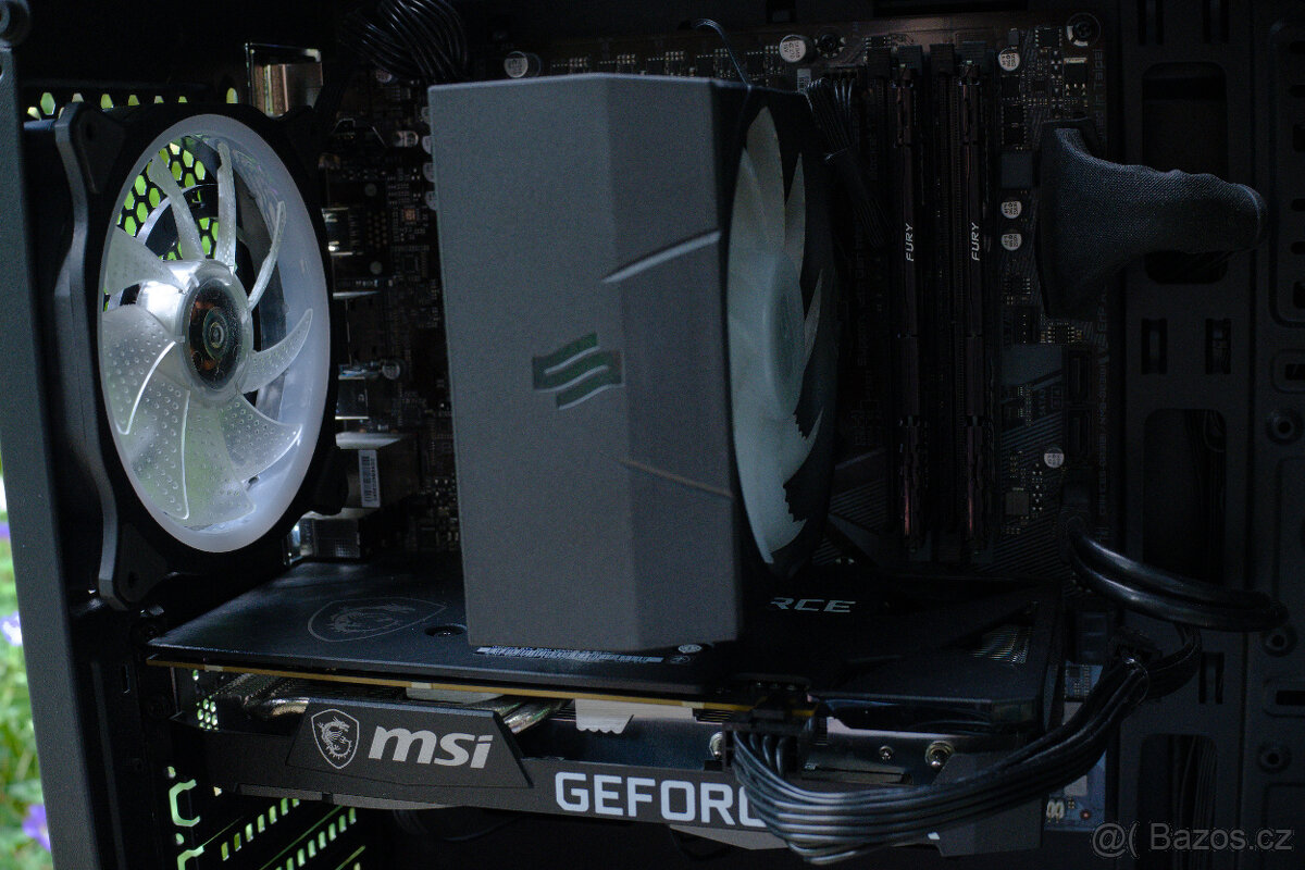 Prodám herní PC HAL3000 (Edice MČR) – i5-12400F, RTX 3050, 1 - 4