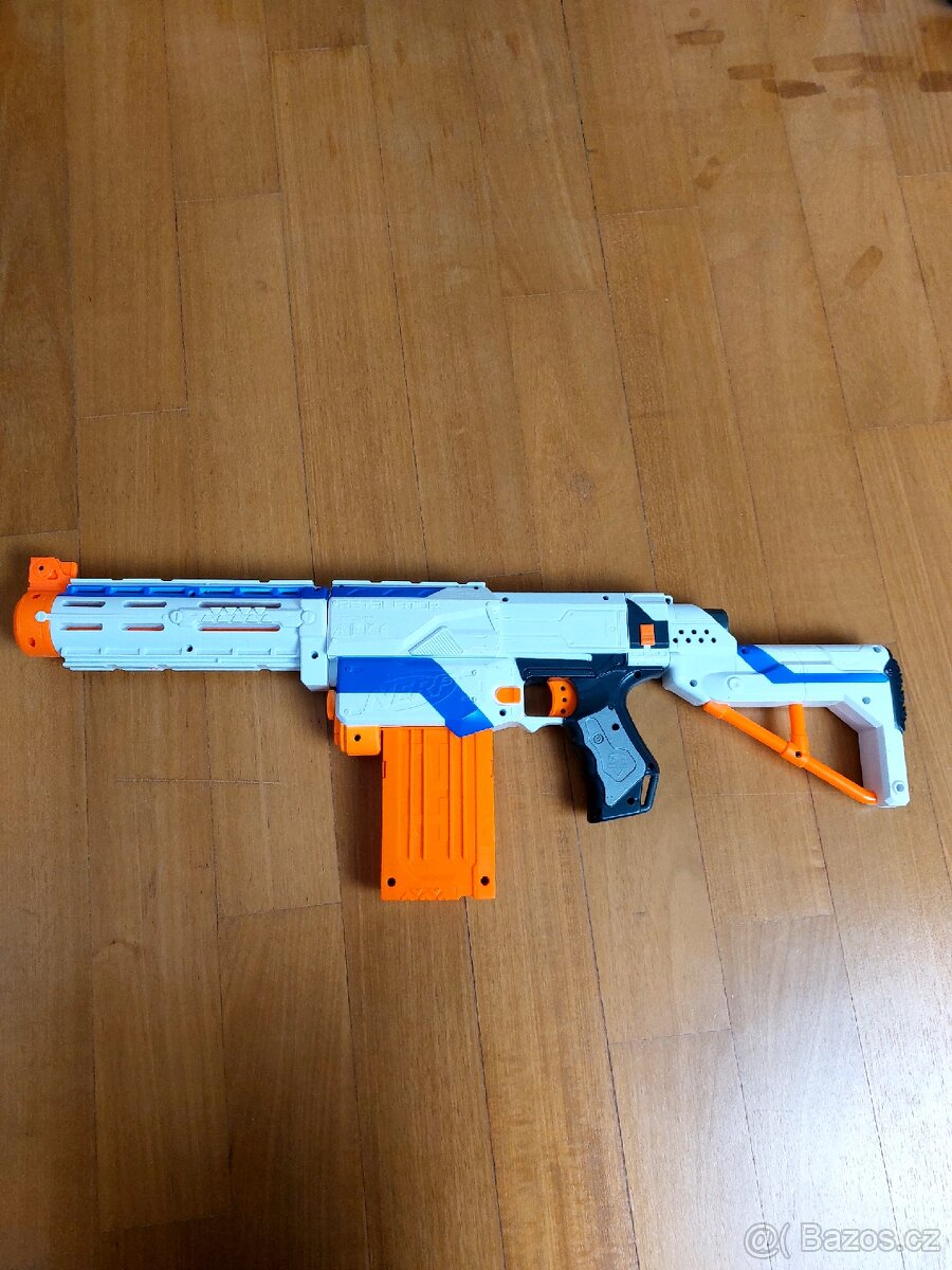 Nerf Retaliator + příslušenství + náboje - 4
