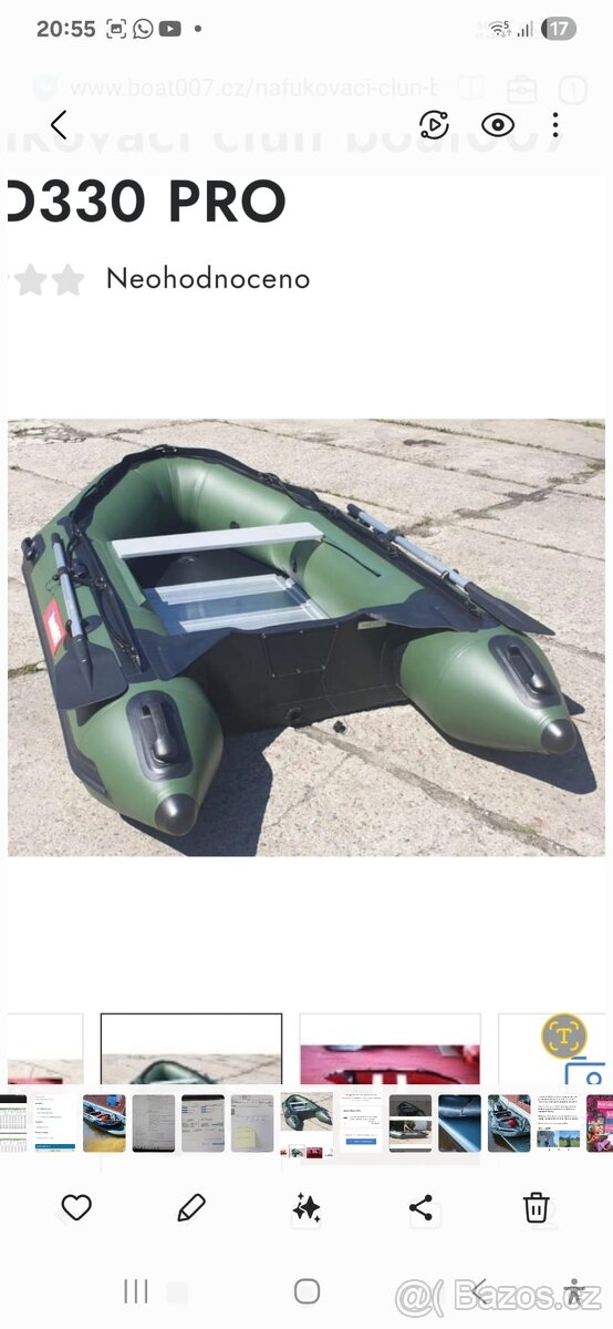 nafukovací člun s motorem - 4