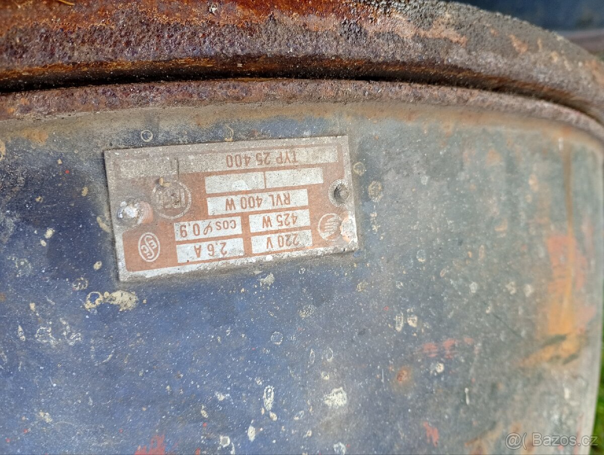 Staré Velké Industriální Tovární Lampy - 4