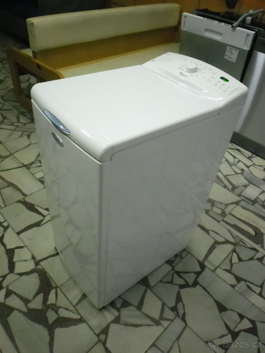 Prodáme pračku Whirlpool na 5 kg prádla, horní plnění - 4